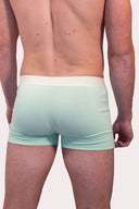 Boxer pour homme Natif couleur bleu ou vert, avec un style flower good vibes