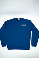 Sweat natif porquerolles de couleur bleu sans molleton