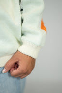 Sweater Snow Multicolore Pixel Flower