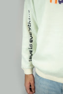 Sweater Snow Multicolore Pixel Flower