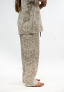 Pantalon canva jacquard de la marque natif