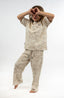 Photo du produit enfant t-shirt jacquard de la marque Natif de couleur beige