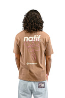 T-shirt Flower art - vue 5, détail motif floral artistique coloré