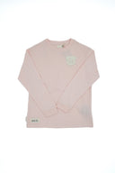 T-shirt natif de couleur rose de la marque natif avec un fleur broder