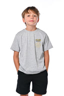 T-shirt enfant avec motif floral artistique coloré