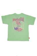T-shirt Good Vibes de la marque natif de couleur Vert