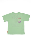 T-shirt Good Vibes de la marque natif de couleur Vert
