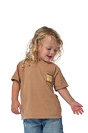 T-shirt enfant avec imprimé maison de vacances