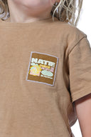 T-shirt enfant avec motif maison de vacances