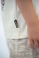 T-shirt natif miami enfant de couleur blanc