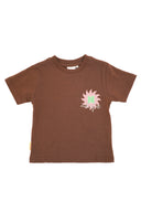 T-shirt sunshine de la marque natif de couleur marron