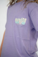 Robe enfant natif love édition violette