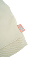 Hoodie zip Medes de la marque Natif de couleur crème