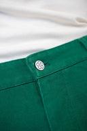Pantalon natif market vert avec des patch broder