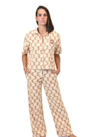 Tulip Damen-Jacquardhose