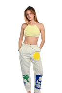 pantalon de la marque natif 100% coton bio avec une coupe un peu oversize 