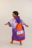 Poncho enfant sun goes down Natif en coton