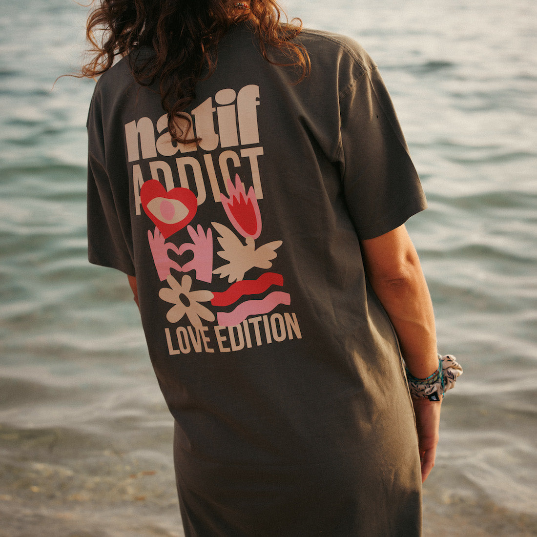 Robe t-shirt Natif love edition