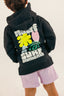 Sweat surf element couleur noir pour enfant