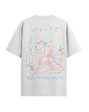 T-shirt de la marque natif 100% coton bio avec une coupe un peu oversize 