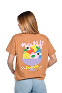 T-shirt de la marque natif 100% coton bio avec une coupe un peu oversize 