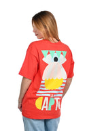 T-shirt de la marque natif 100% coton bio avec une coupe un peu oversize 