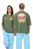 T-shirt de la marque natif 100% coton bio avec une coupe un peu oversize 