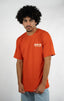 T-shirt Natif cap ferret de couleur orange