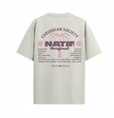 T-shirt de la marque natif 100% coton bio avec une coupe un peu oversize 