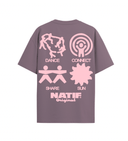 T-shirt de la marque natif 100% coton bio avec une coupe un peu oversize 