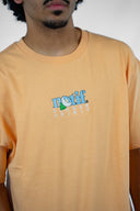 T-shirt natif summer spirit de couleur orange