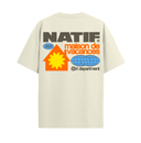 T-shirt de la marque natif 100% coton bio avec une coupe un peu oversize 