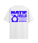 T-shirt de la marque natif 100% coton bio avec une coupe un peu oversize 