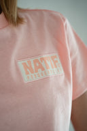 L'incontournable t-shirt femme natif porquerolles en rose
