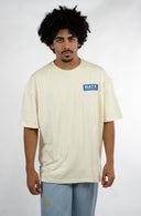T-shirt Natif porquerolles blanc et bleu