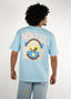 T-shirt Natif Port Cros Bleu