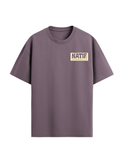 T-shirt de la marque natif 100% coton bio avec une coupe un peu oversize à l'effigie de Porquerolles
