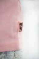T-shirt enfant new porquerolles de couleur rose
