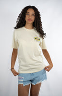 t-shirt natif sunshinexsunsrise de couleur blanc