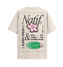 T-shirt de la marque natif 100% coton bio avec une coupe un peu oversize 