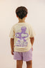 T-shirt style surf pour enfant de la marque Natif représentant la ville d'Hossegor