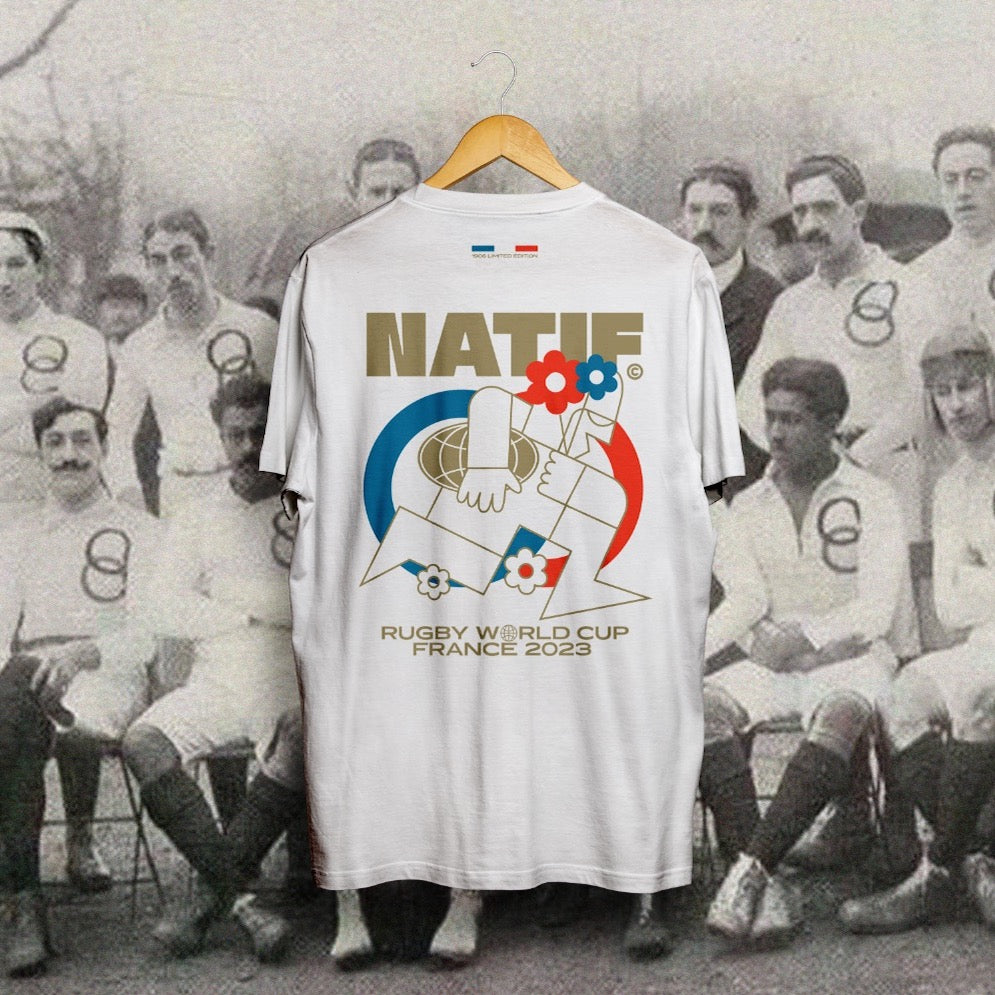 Tshirt Natif world cup pour la coupe du monde de rugby 2023