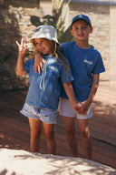 T-shirt enfant mèdes bleu