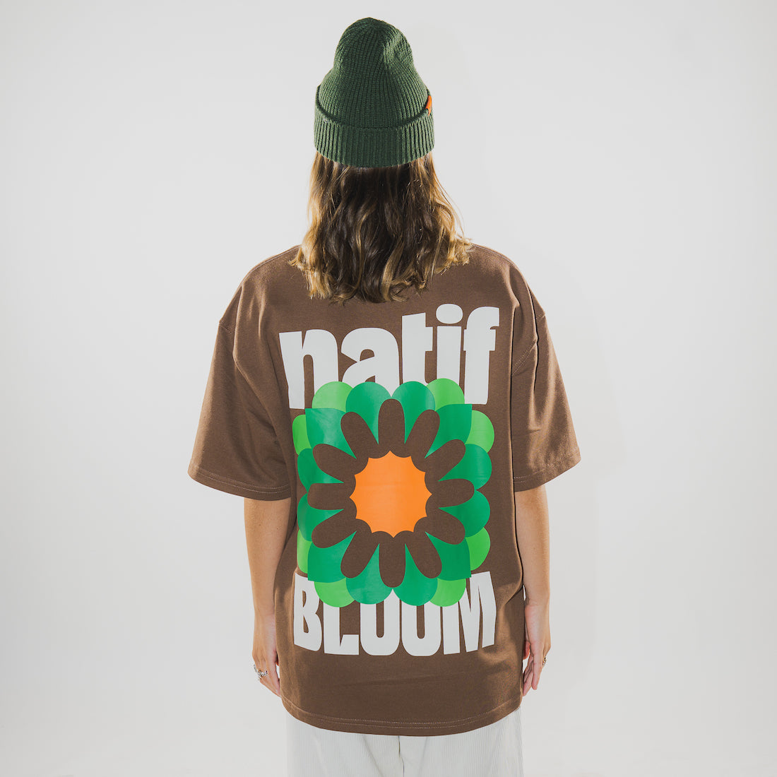 T-shirt unisexe Bloom marron