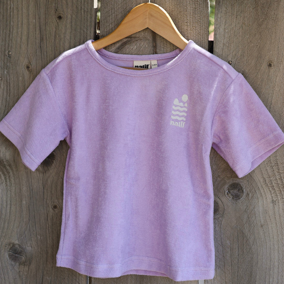 Tshirt enfant en éponge Natif violet
