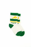 Chaussette heritage 2 enfant vue de face, colorée et confortable