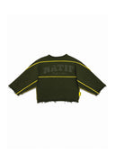 Sweat enfant Heritage avec col évasé, coupe décontractée pour les enfants