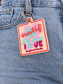 Porte-clés Natif Sana Love