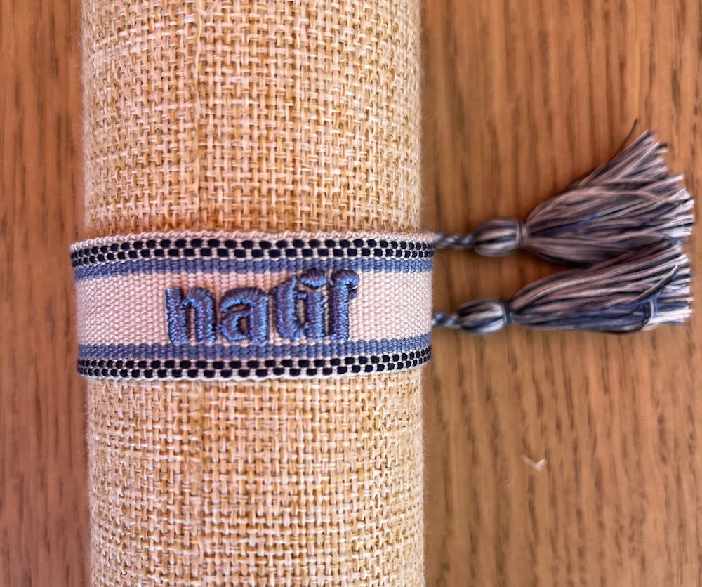 Bracelet tissu Natif multicolore