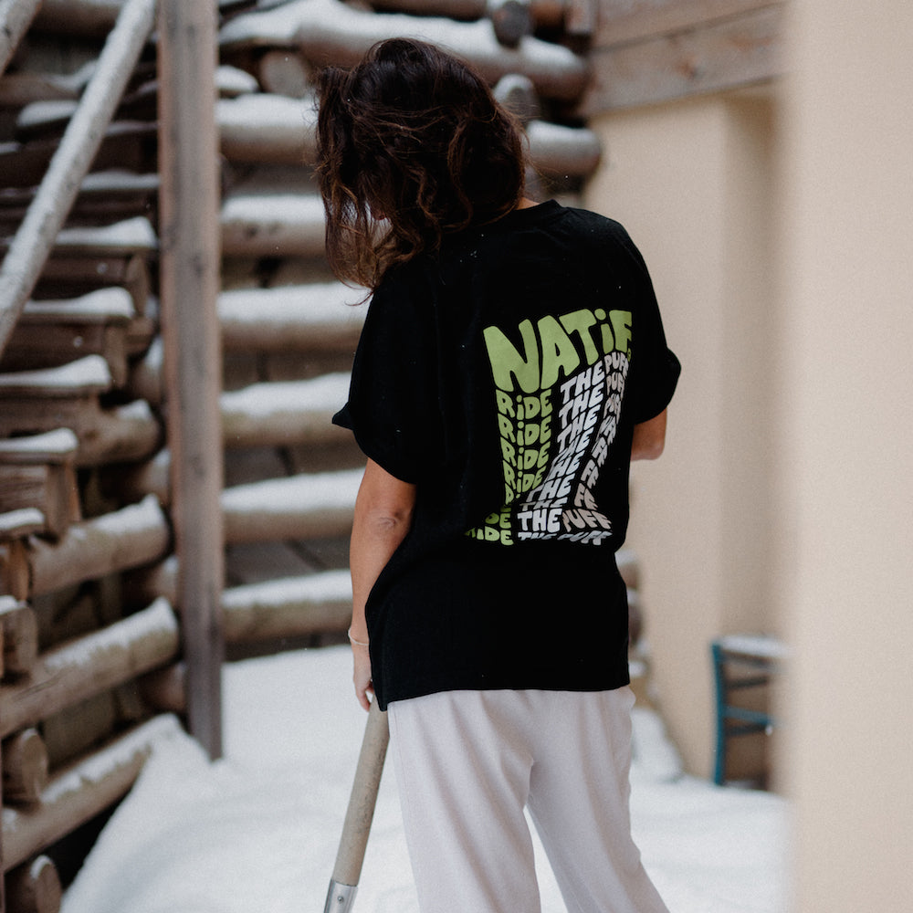 T-shirt unisex Natif Ride the Puff